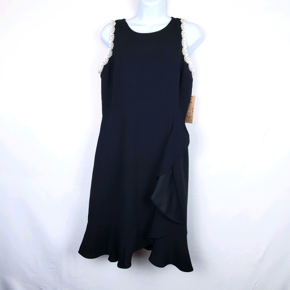 Nanette Lepore Black Sleeveless Dress 8